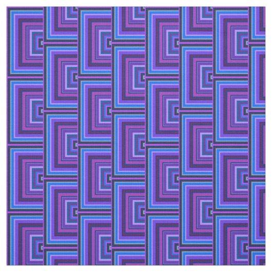 青と紫の四角はかりで測 ファブリック (見本)