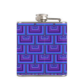 青と紫の四角はかりで測 フラスク (裏面)
