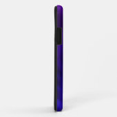 青と紫の塗抹 Case-Mate iPhoneケース (裏面/右)