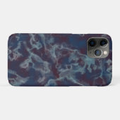 青と紫の大理石 Case-Mate iPhoneケース (裏面(横))