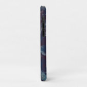 青と紫の大理石 Case-Mate iPhoneケース (裏面/左)