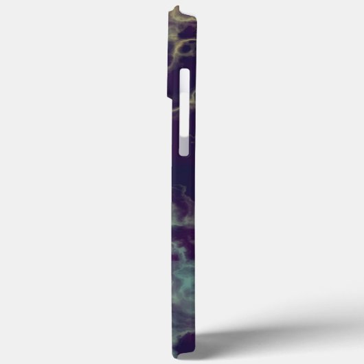 青と紫の大理石 Case-Mate iPhoneケース (裏面 / 左)