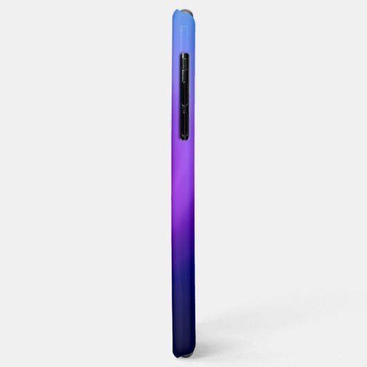 青と紫の抽象芸術背景 Case-Mate iPhoneケース (裏面/左)