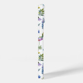 青と紫の水彩画の野の花 Case-Mate iPhoneケース (裏面 / 右)