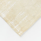 青と紫の水族館魚 フリースブランケット (角)