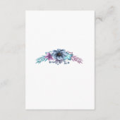 青と紫の水色フローラ安全対策 エンクロージャーカード (裏面)