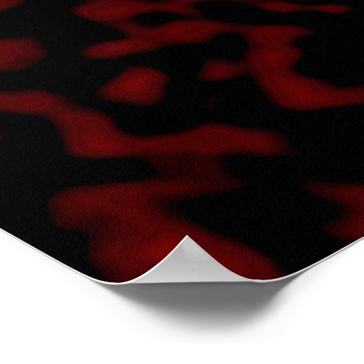 青と紫 ポスター (角)