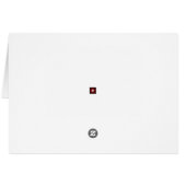 青と緑のかわいい犬たち空白のありがとう (裏面横)