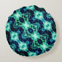 青と緑のアクリルレポート、ネオンミラー形状