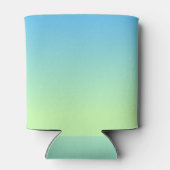 青と緑のグラデーション 缶クーラー (裏面)