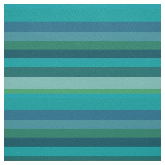 青と緑のストライプ ファブリック (見本)