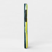 青と緑のストライプCase-Mate iPhoneケース Case-Mate iPhoneケース (裏面/左)