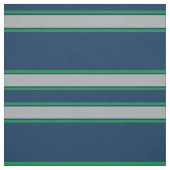 青と緑のスポーツのストライプ ファブリック (見本)