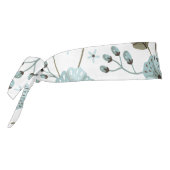 青と緑のフローラ タイヘッドバンド (回転270)