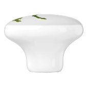 青と緑のユニコーン セラミックノブ (側面)