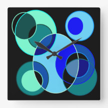 青と緑の交差円のデザイン