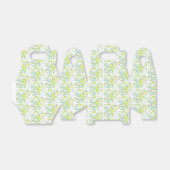 青と緑の恐竜誕生日 フェイバーボックス (折り畳みなし)