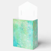 青と緑の抽象芸術アート フェイバーボックス (オープン)