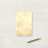 青と緑の抽象芸術アート ポストイット (デスク上)