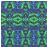 青と緑の抽象芸術パターン ファブリック (クローズアップ)