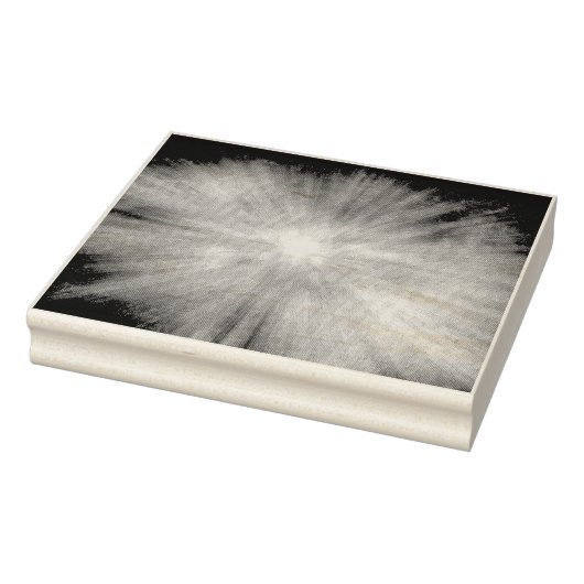 青と緑の抽象芸術背景のクローズアップ ラバースタンプ (スタンプ)