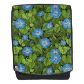 青と緑の朝顔 バックパック (正面)