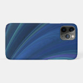 青と緑の柔らかい砂の波 Case-Mate iPhoneケース (裏面(横))