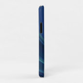 青と緑の柔らかい砂の波 Case-Mate iPhoneケース (裏面/右)