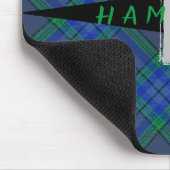 青と緑の格子状マウスパッド- HAMbyWG マウスパッド (コーナー)