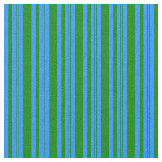 青と緑の線のパターン ファブリック (クローズアップ)