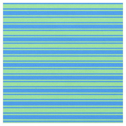青と緑の線の付いたパターン ファブリック (クローズアップ)