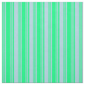 青と緑の色の線のパターン ファブリック (見本)
