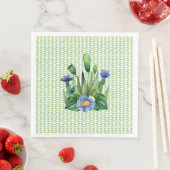 青と緑の花の庭 (インサイチュ)