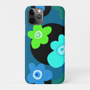青と緑の花ケースメイトiPhoneケース iPhone 11 Proケース