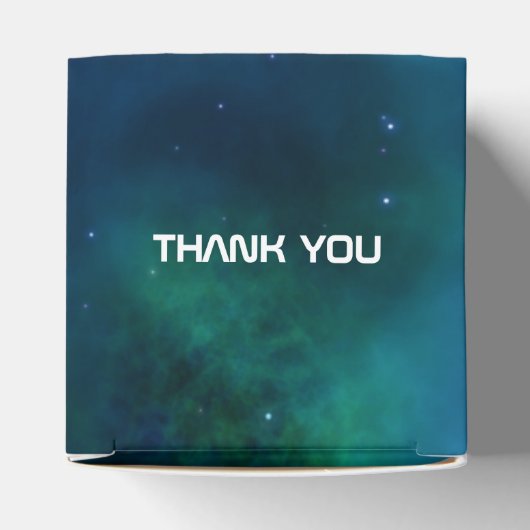 青と緑の銀河系結婚ズ フェイバーボックス (上部)