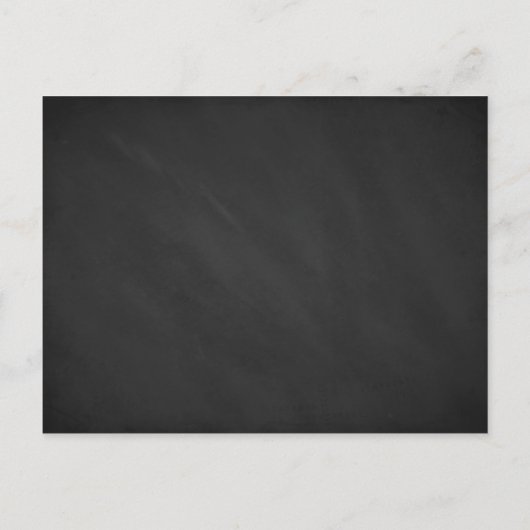 青と緑の黒板ベビーシャワーアドバイス アドバイスカード (裏面)