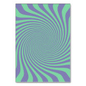 青と緑保のツイストをカスタマイズ テーブルナンバー (裏面)