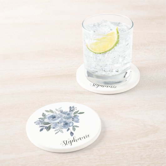 青と緑 コースター (側面)