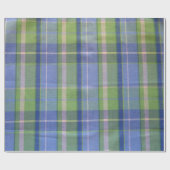 青と緑 ラッピングペーパー (フラット)