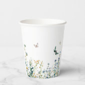 青と緑 紙コップ (裏面)