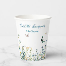 青と緑 紙コップ