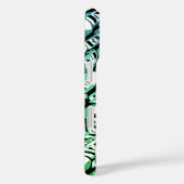 青と緑 Case-Mate iPhoneケース (裏面 / 右)