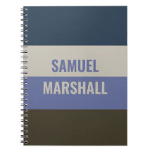 青と茶色のストライプパターン