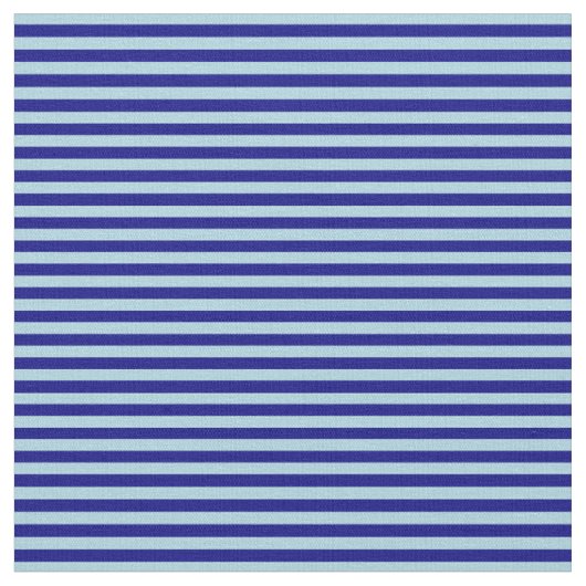 青と薄い青の線/線のパターストライプン ファブリック (クローズアップ)