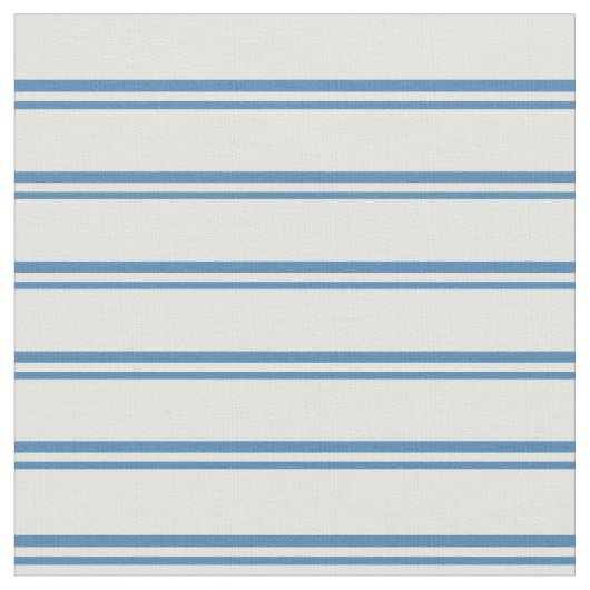 青と薄い黄色のパタストライプのーン ファブリック (クローズアップ)