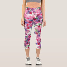 青と赤のフローラ合成抽象芸術