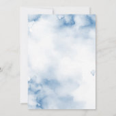 青と赤のレトロなレースカー兄弟の誕生日 招待状 (裏面)