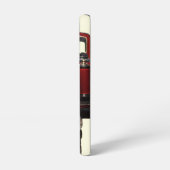 青と赤の列車 SAMSUNG GALAXYケース (左側面)