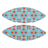 青と赤の星型 アメリカンフットボール (パネル)