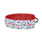 青と赤の星愛国的なヘッドバンド アスレチックヘッドバンド (右)